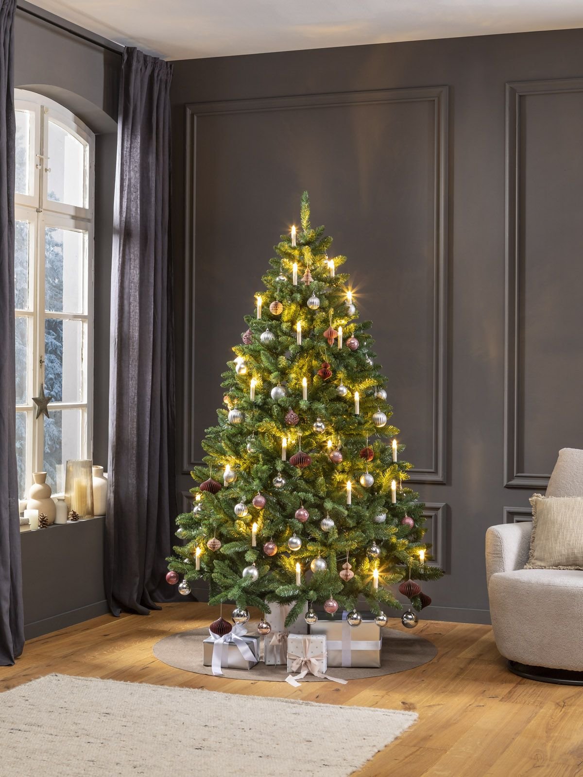 Sapin de Noël artificiel « Laponie » – Image 2